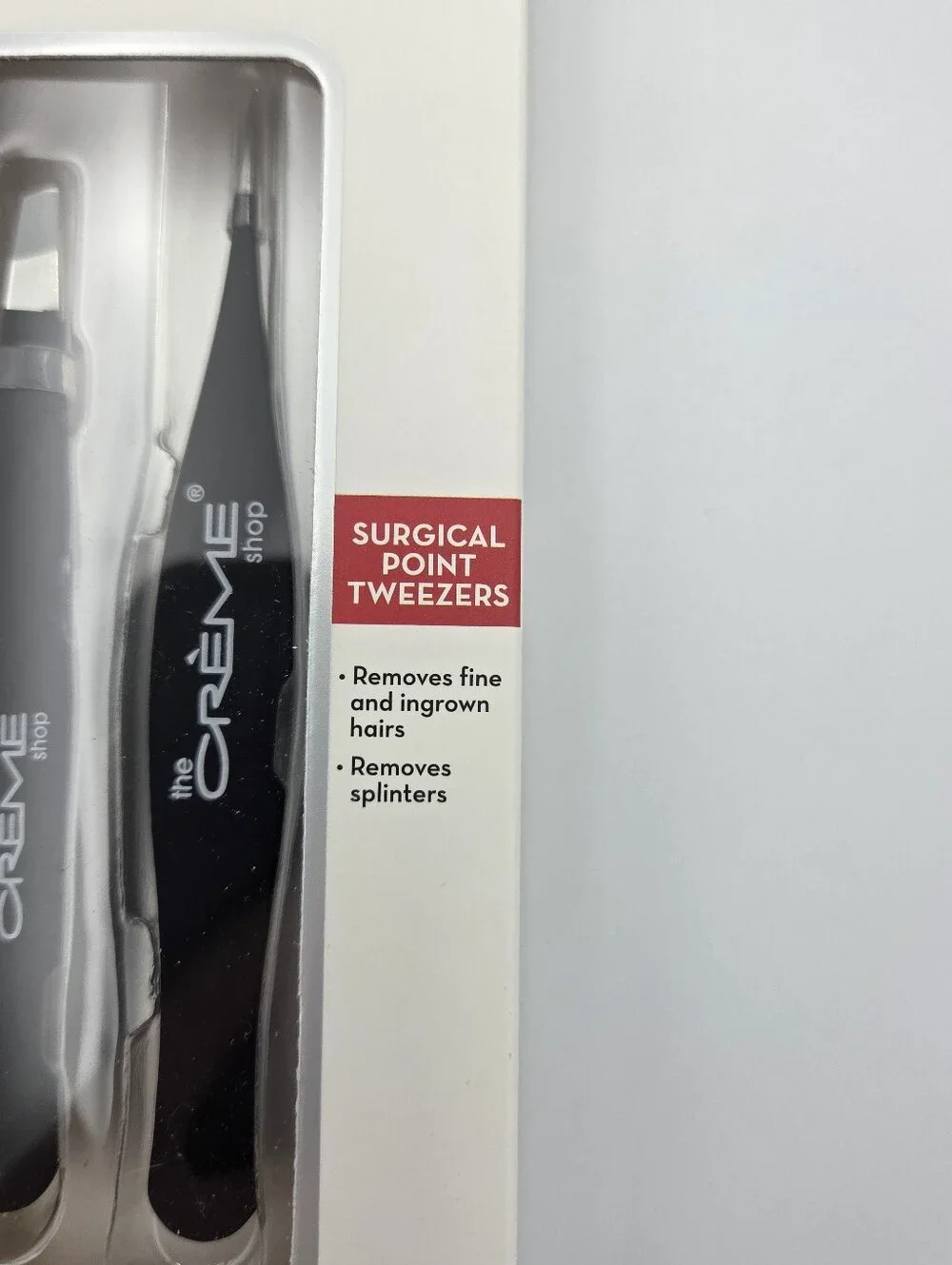 The Creme Shop No Hair Safe Tweezer Set NIB